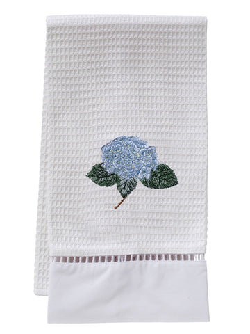 Guest Towel, Ladder Lace, Embroidered Botanical - Image 17