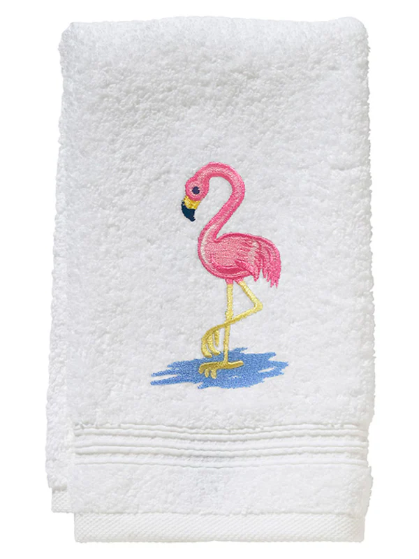 Guest Towel, Terry, Botanical Embroidered - Image 6