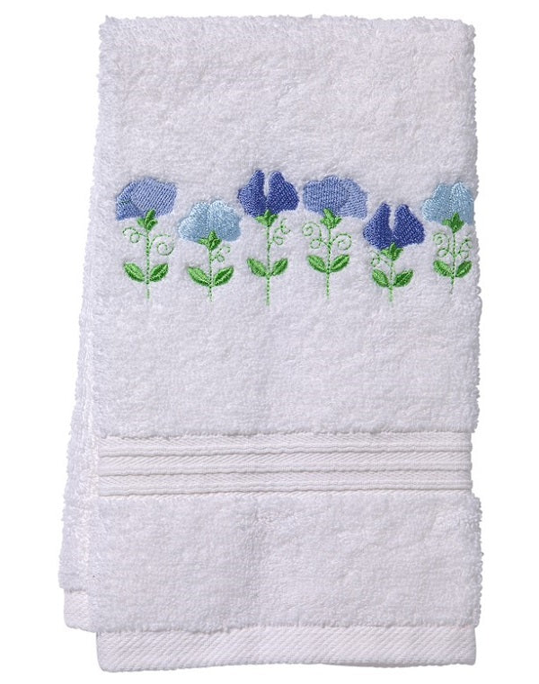 Guest Towel, Terry, Botanical Embroidered - Image 8