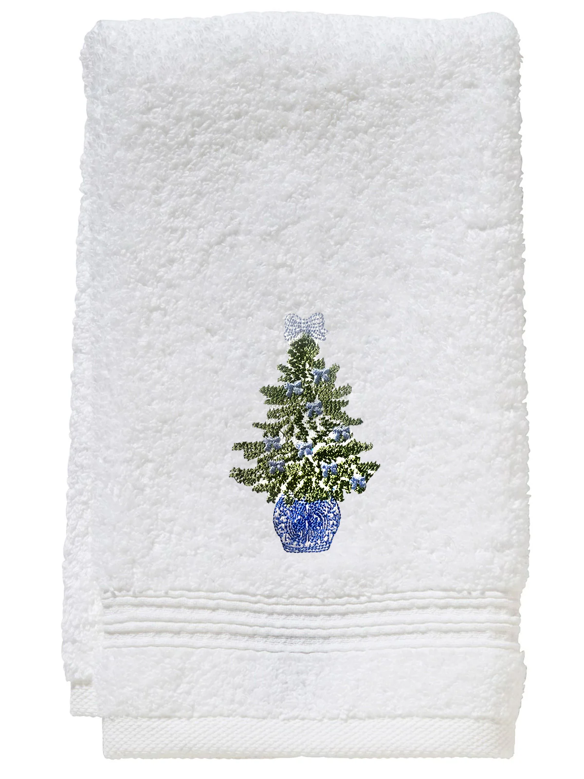 Guest Towel, Terry, Christmas Wreath - Image 15