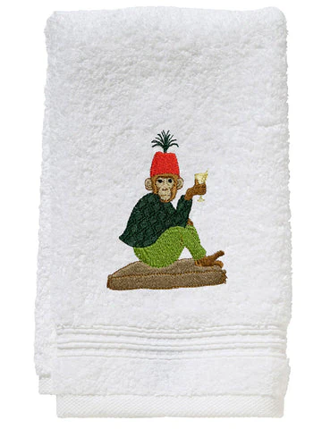 Guest Towel, Terry, Embroidered Animals - Image 3