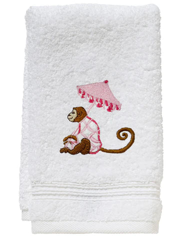 Guest Towel, Terry, Embroidered Animals - Image 5