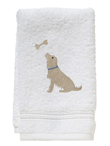 Guest Towel, Terry, Embroidered Animals - Image 7