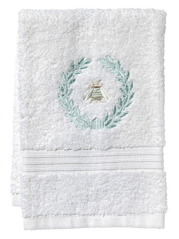 Guest Towel, Terry, Embroidered Bees - Image 11