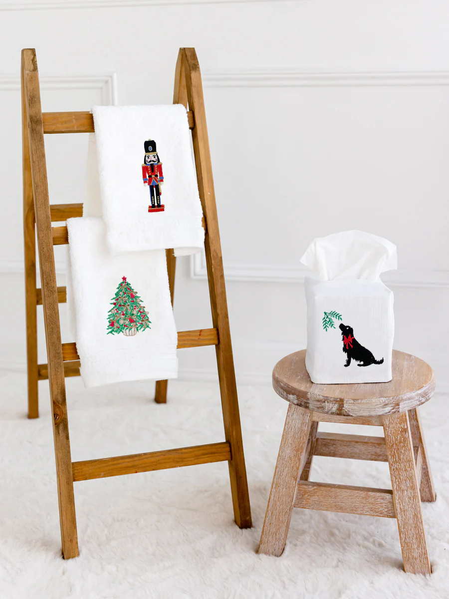 Guest Towel, Terry, Nutcracker - Image 3