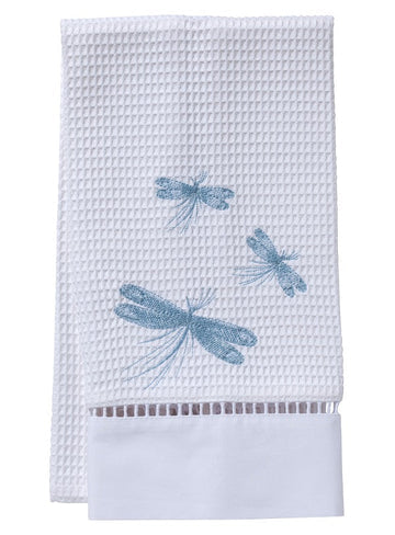 Guest Towel, Ladder lace, Embroidered Bees - Image 5
