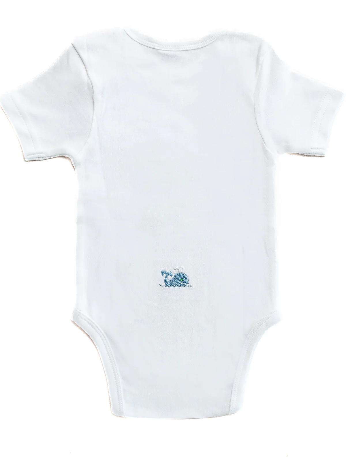Onesie (Short Sleeve), Combed Cotton, Embroidered - Image 10