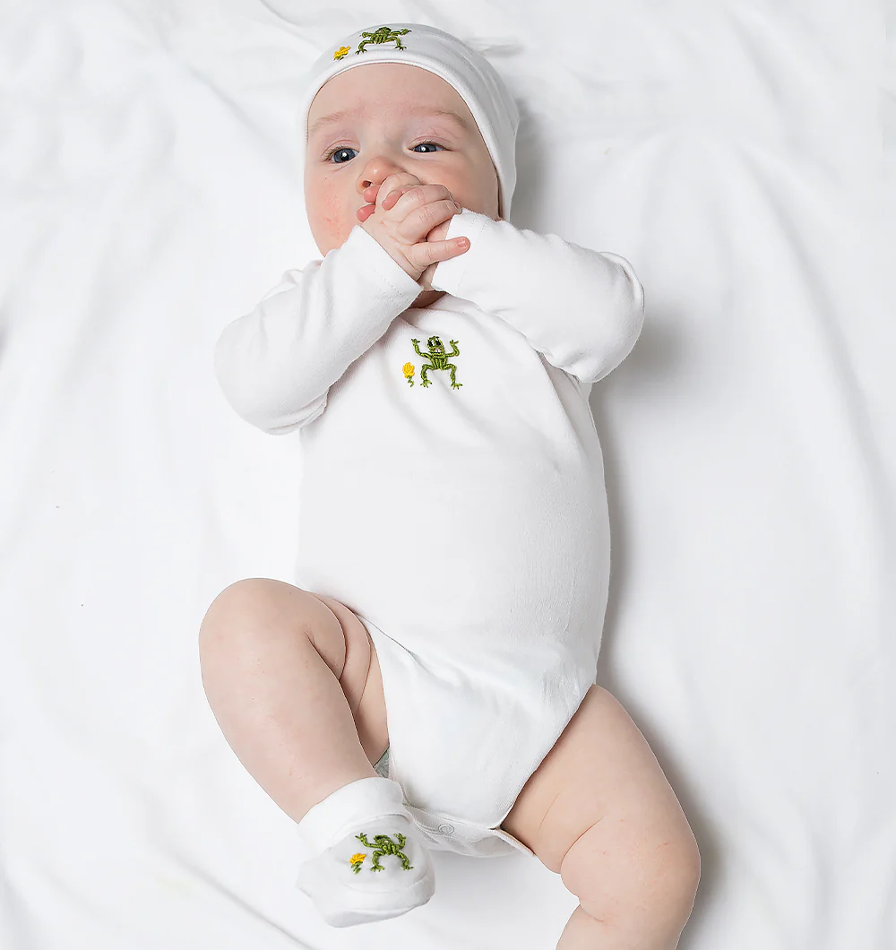 Onesie (Long Sleeve), Frog (Green) - Image 4