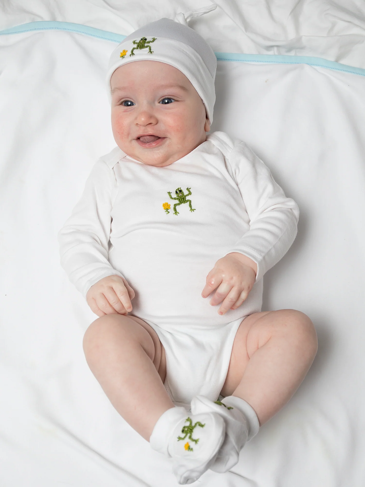 Onesie (Long Sleeve), Frog (Green) - Image 5