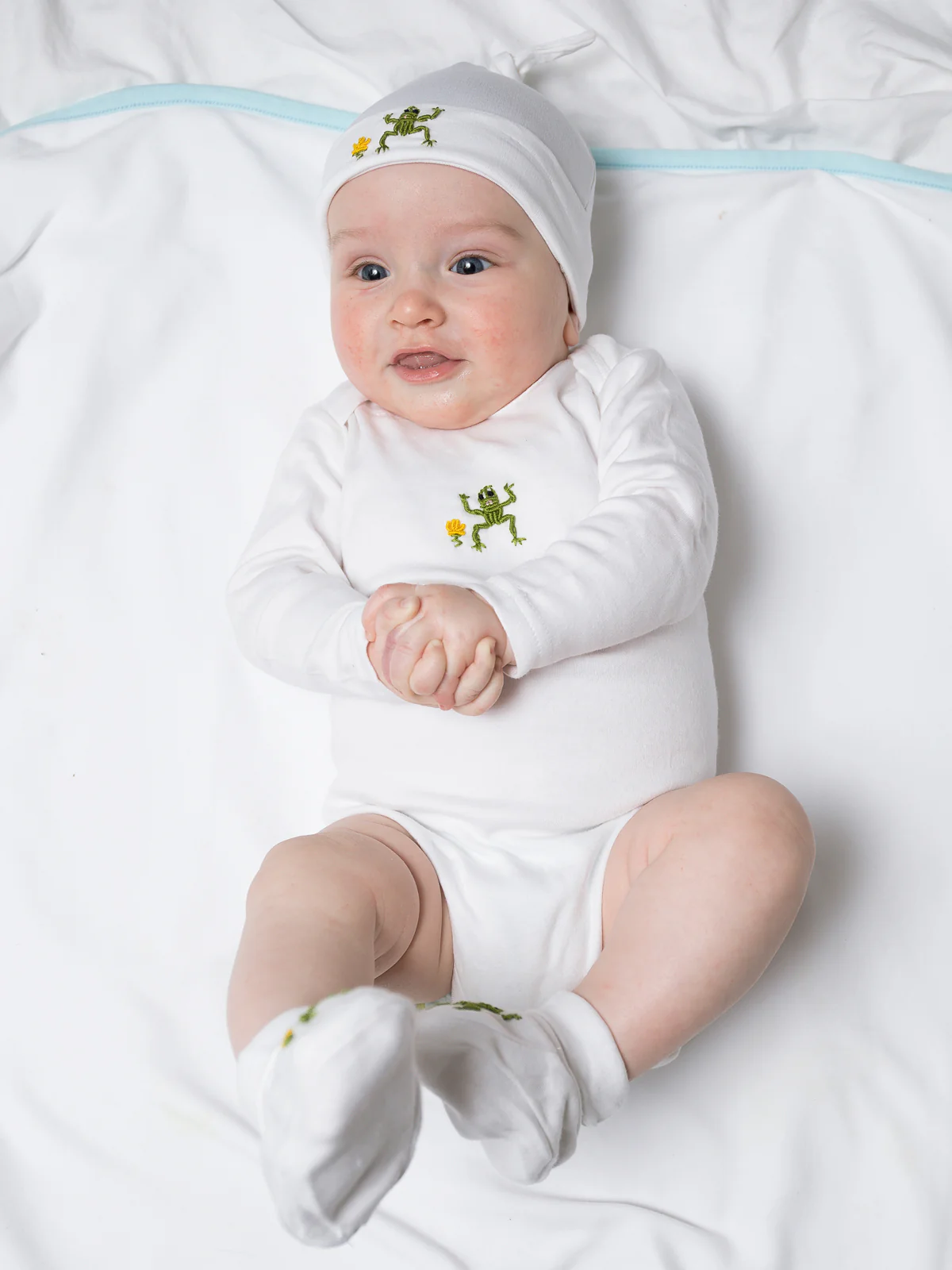 Onesie (Long Sleeve), Frog (Green) - Image 7