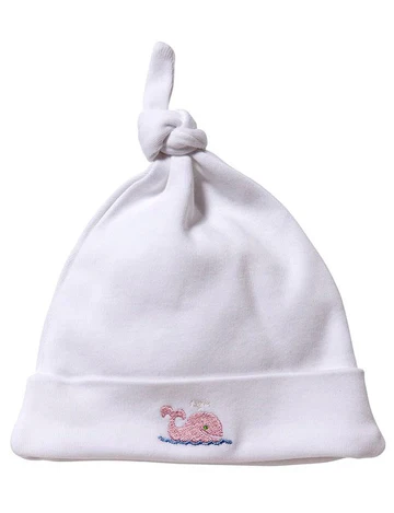 Knotted Hat - Combed Cotton (Embroidered) - Image 2