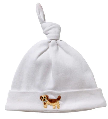 Knotted Hat - Combed Cotton (Embroidered) - Image 4