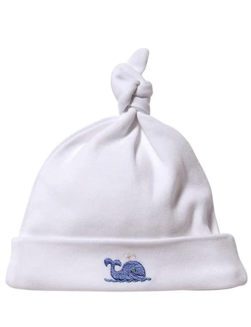 Knotted Hat - Combed Cotton (Embroidered) - Image 5
