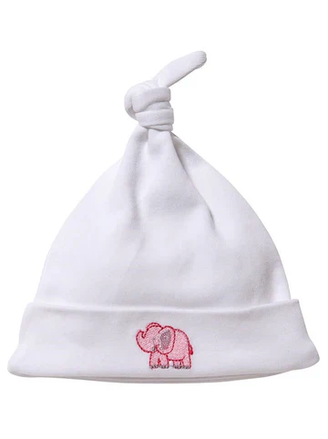 Knotted Hat - Combed Cotton (Embroidered) - Image 7