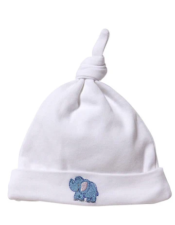 Knotted Hat - Combed Cotton (Embroidered) - Image 8