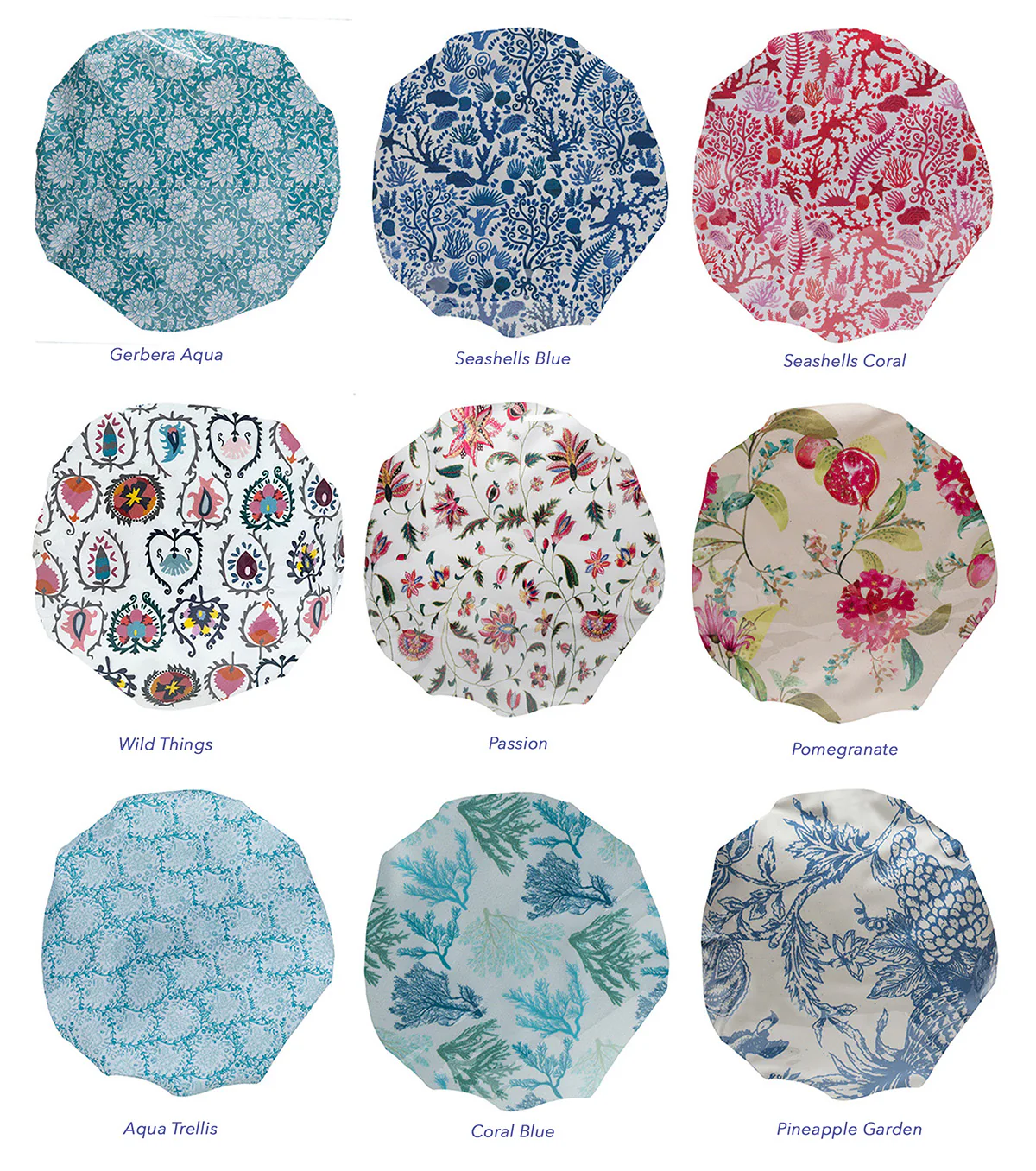Shower Cap, Colorful Prints, Waterproof - Image 4