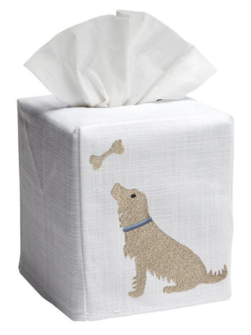 Tissue Box Cover, Embroidered Animals - Image 15