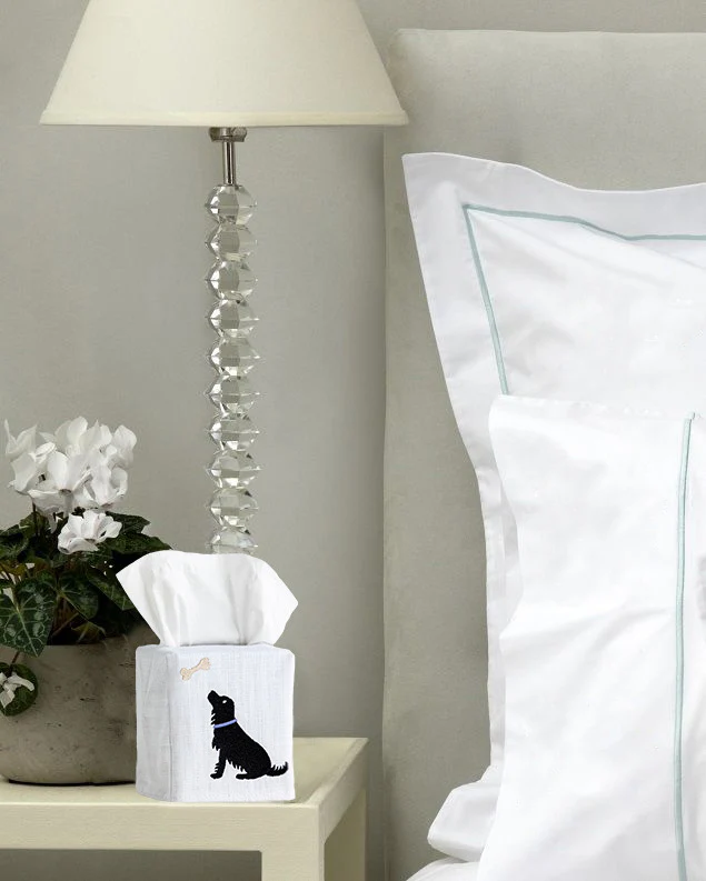 Tissue Box Cover, Embroidered Animals - Image 29