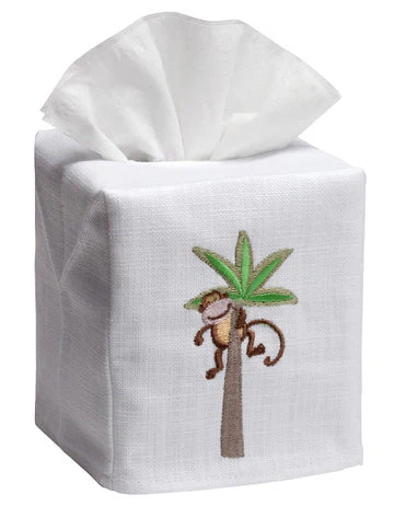 Tissue Box Cover, Embroidered Children - Image 13