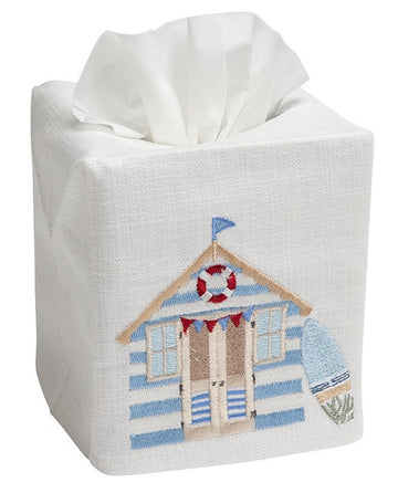 Tissue Box Cover, Embroidered Nautical - Image 10