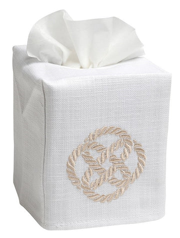 Tissue Box Cover, Embroidered Nautical - Image 16