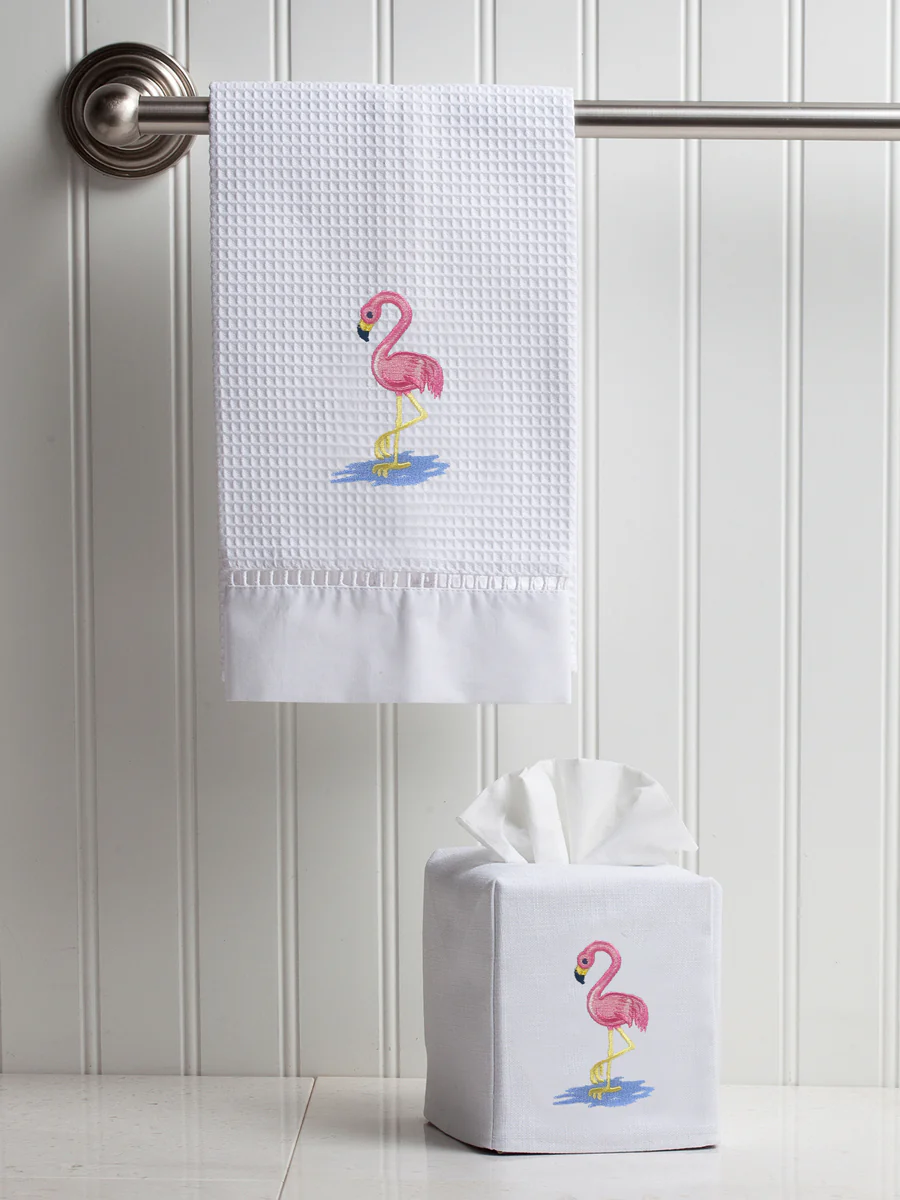 Tissue Box Cover - Flamingo - Image 2