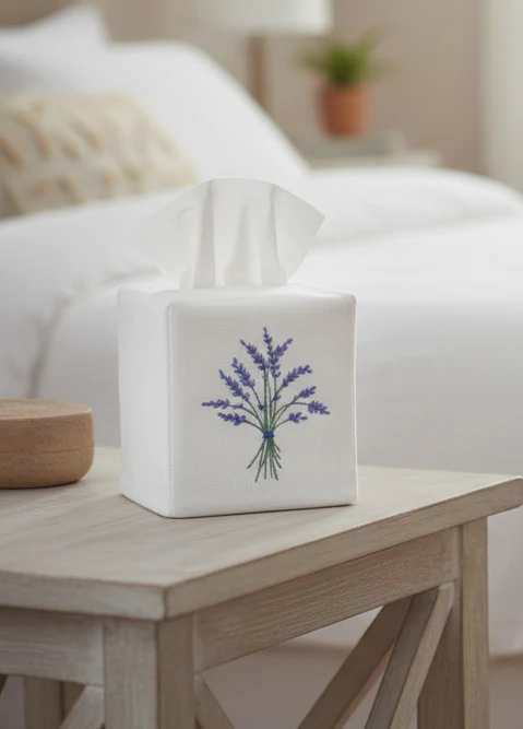 Tissue Box Cover, Floral & Whimsical - Image 13