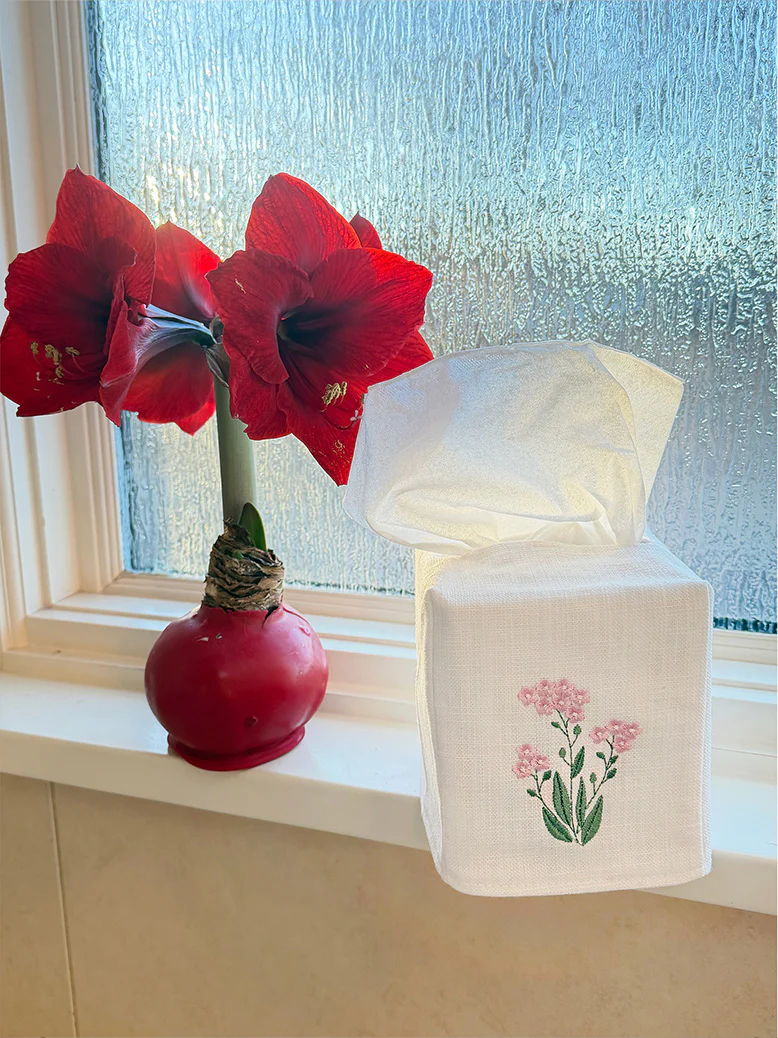 Tissue Box Cover, Floral & Whimsical - Image 9