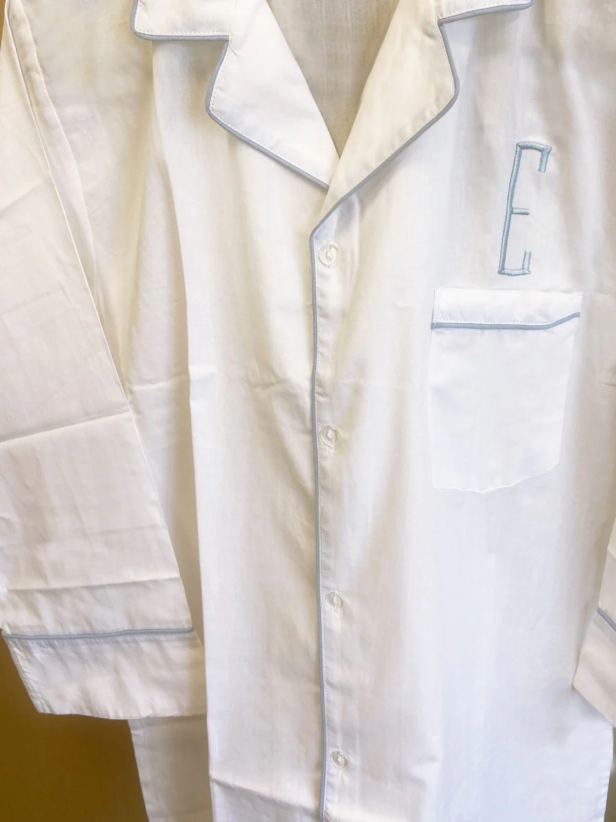 White Cotton Nightshirt - Image 10